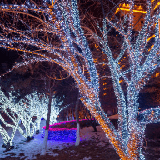 XMAS Winter Wonderland Lighting Hire